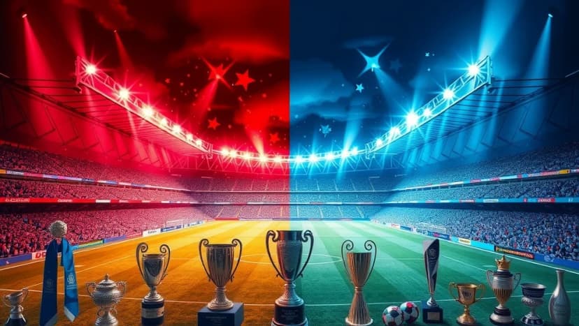 Atlético Madrid mot Real Madrid tidslinje