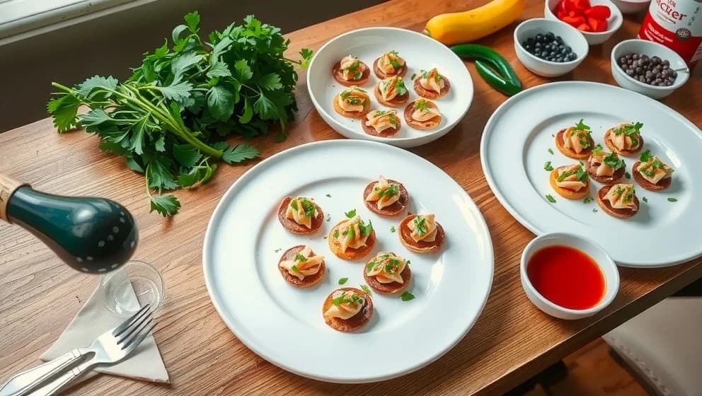 Goda förrätter som går att förbereda