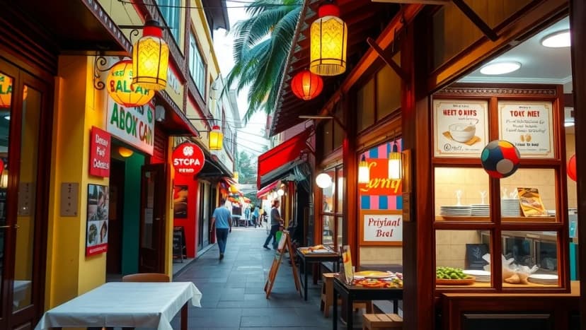 Rollistan i en gång i Phuket