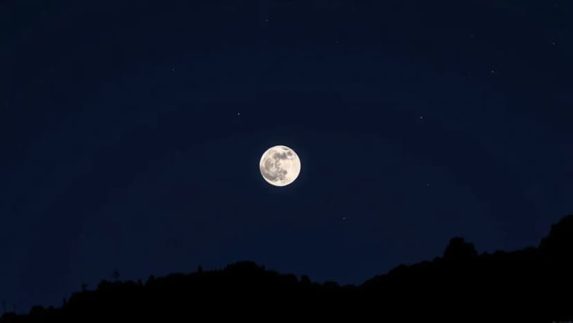 Ser du månen där du är ikväll